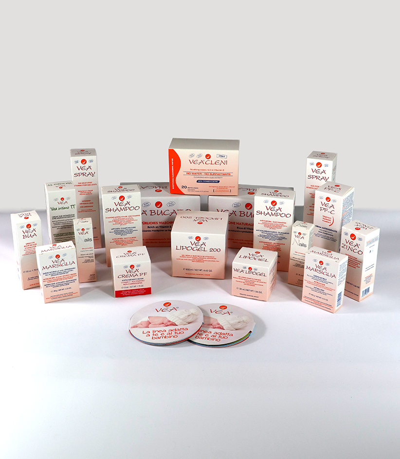 Set completo di packaging VEA®